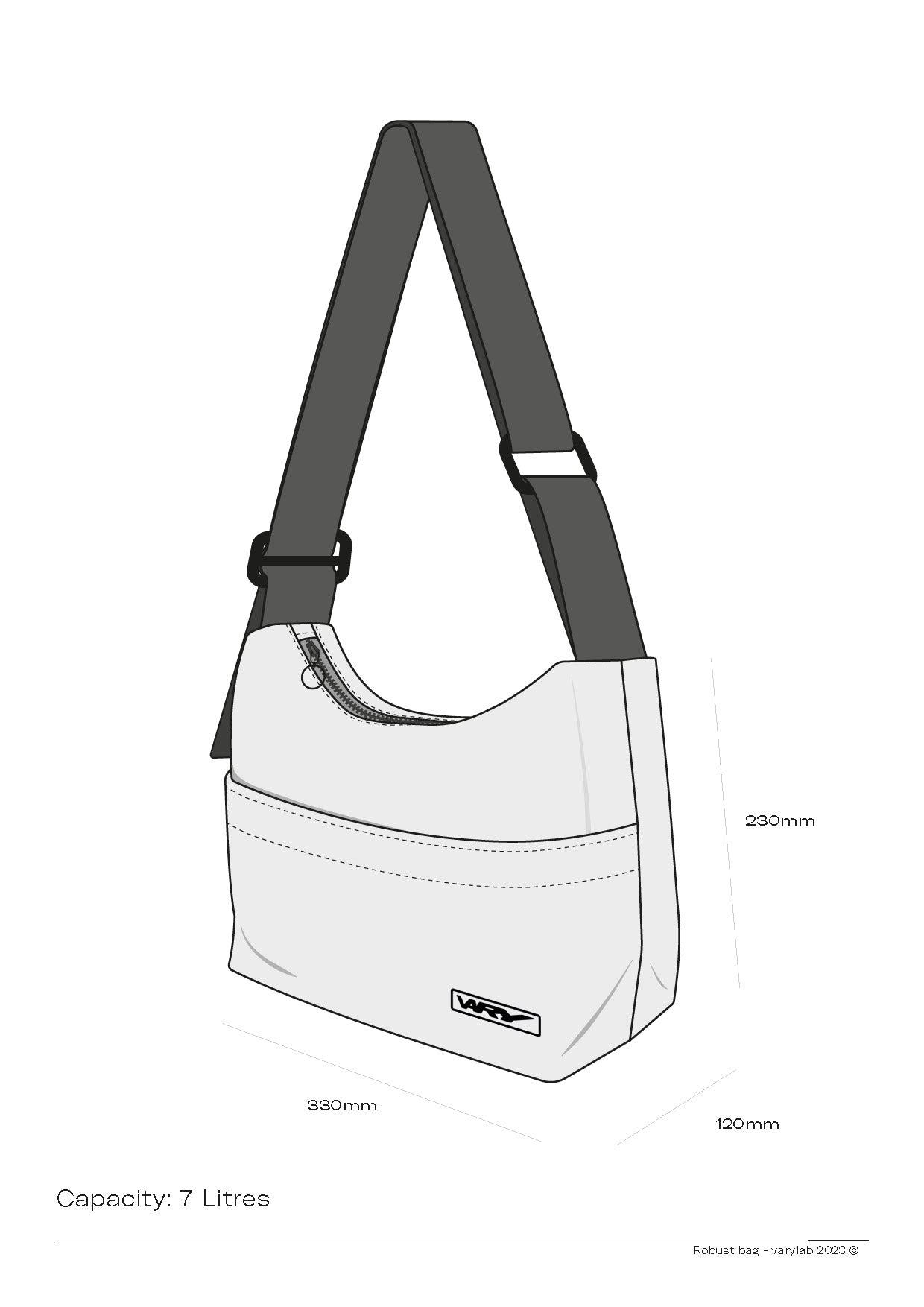 ROBUST Bag - Graphite Black